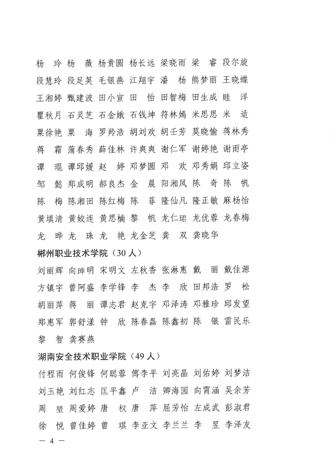 2022年湖南“專升本” 省內(nèi)生源建檔立卡畢業(yè)生報考資格審核結果的公示(圖4)