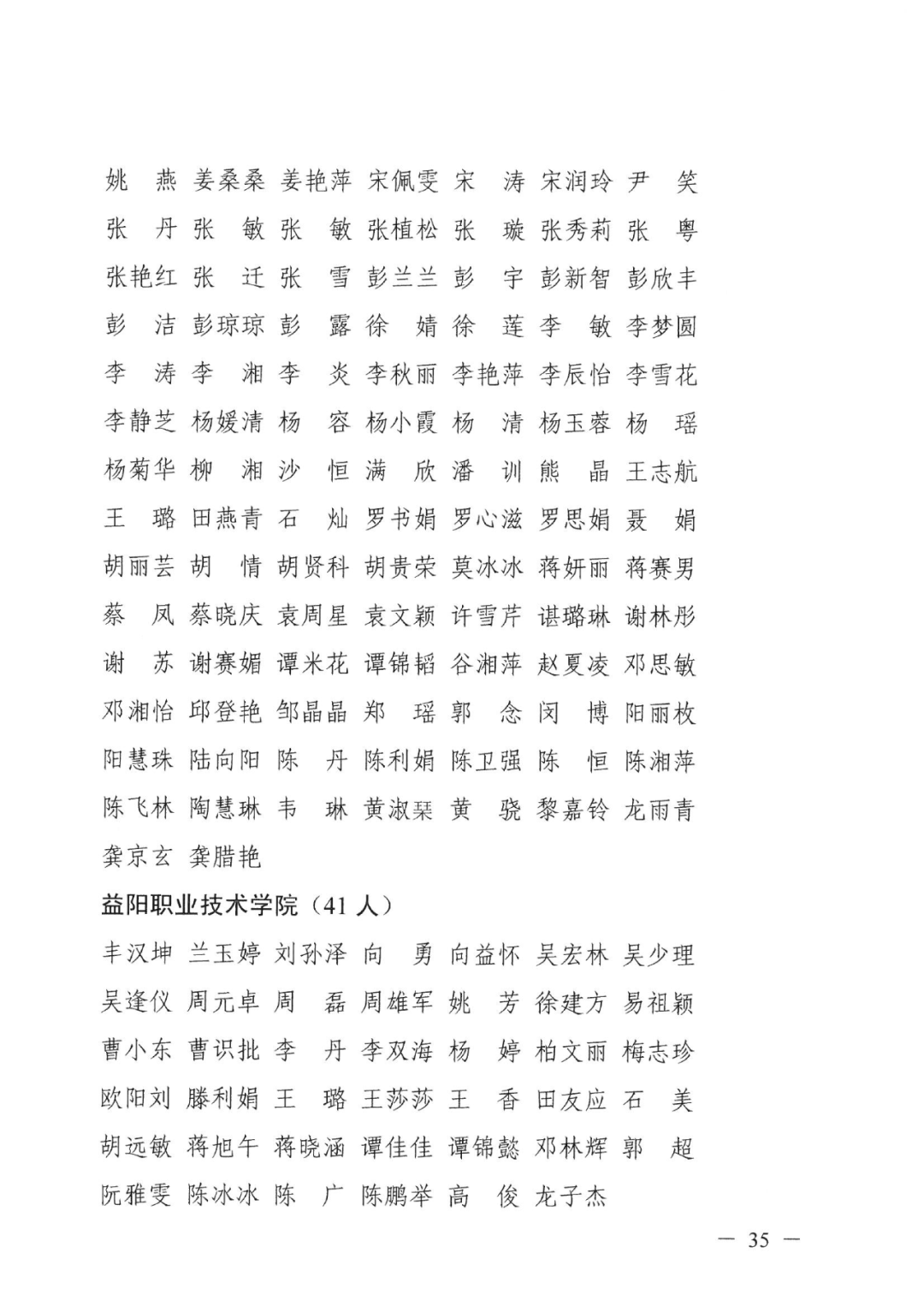 2022年湖南“專升本” 省內(nèi)生源建檔立卡畢業(yè)生報考資格審核結果的公示(圖35)