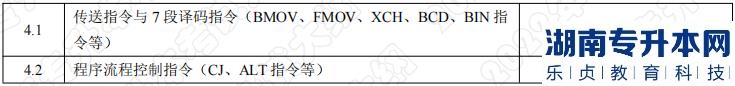 2022年湖南應用技術學院湖南專升本考試科目《PLC應用技術》考試大綱(圖2)