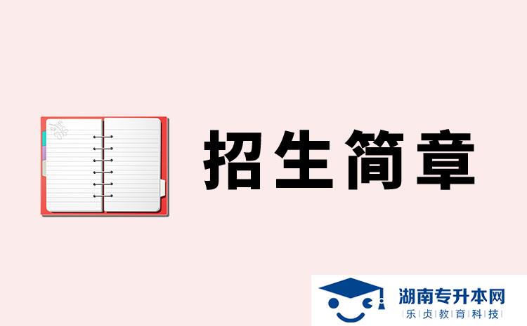 湖南涉外經(jīng)濟(jì)學(xué)院2022年專升本招生簡章