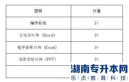 上海杉達(dá)學(xué)院2023年專升本計(jì)算機(jī)綜合學(xué)業(yè)能力測(cè)試考試大綱