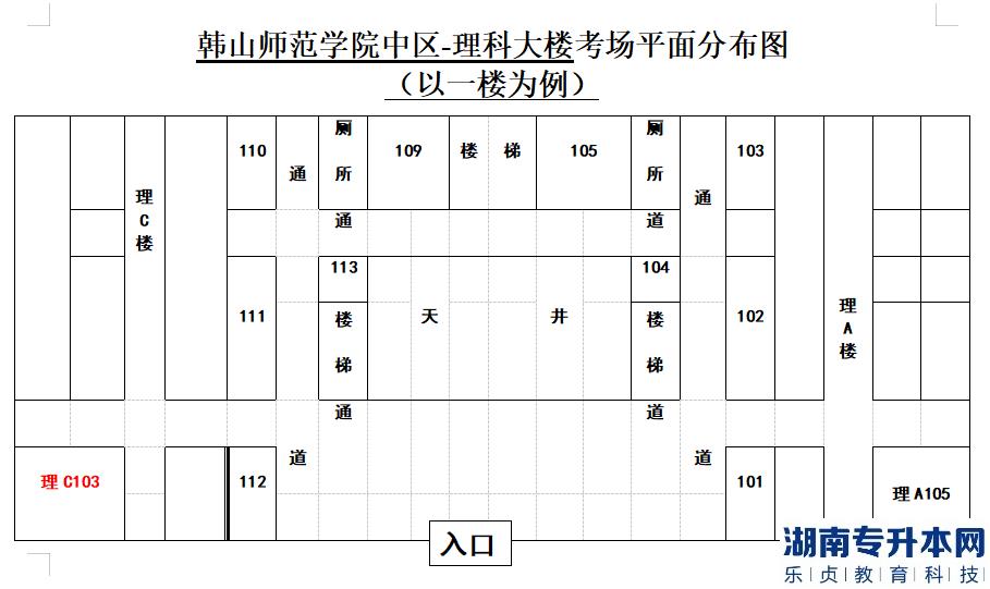 廣東2023年普通專升本考試韓山師范學院考點考生須知(圖5)