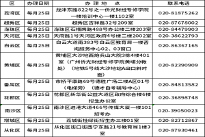 2021年廣東廣州市高等教育自學(xué)考試考籍更正辦理須知